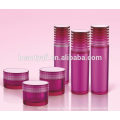 Shutter Shape Luxury Acrylic Cosmetic Cream Jar and bottle